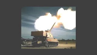 US Army - M109A8 58 Cal Extended Range Cannon Artillery & Tail Controlled GMLRS Firing Tests [720p]