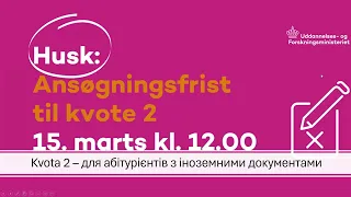 Що слід знати тим, хто збирається їхати влітку 2024 року до Данії, щоб поступити на вищу освіту