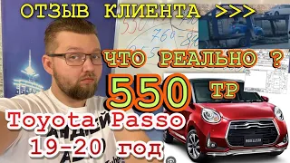 Тойота Пассо ( Toyota Passo  ) по честной цене, подробный расчет стоимости авто во Владивостоке