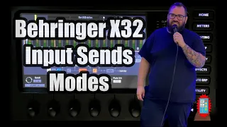X32 Training Input Sends Modes Pre/Post EQ Pre/Post Fader