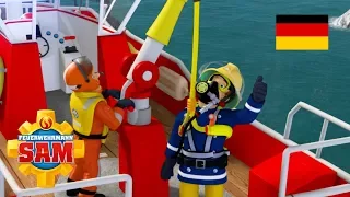 Feuerwehrmann Sam Deutsch Neue Folgen | Ein Ausflug ins Wasser - Megawellen 🚒Kinderfilme