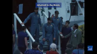Ultra-Rare Apollo 13 Splashdown Film!