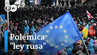 Aumenta la presión en Georgia contra la ley sobre "influencia extranjera"