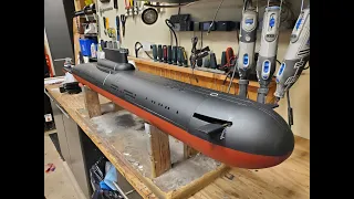 Russian Typhoon 3D files - Print your own RC Submarine!