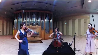 Loben Quartet 360 video ,Vivaldi - Winter - ambisonic 360 sound