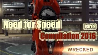 Need for Speed best Wrecked Compilation Part2 2016