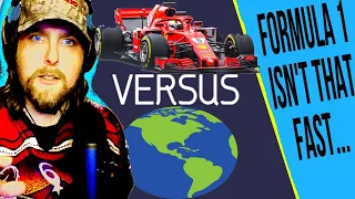 NASCAR Fan Reacts to Formula 1 Speed Compared to Other Race Cars