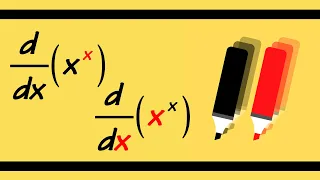 Shortcut For Derivative of x^x