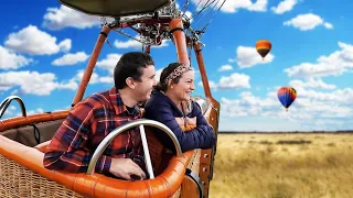 Ballooning a Safari, Meeting Masai Mara Lions, & Fighting Off Rainforest Monkeys (Africa Finale)