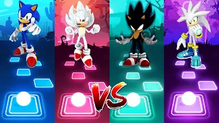 Sonic - Hyper Sonic - Dark Sonic - Silver | Tiles Hop EDM Rush!