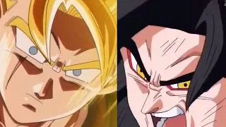 Xeno Goku vs SDBH Future Gohan