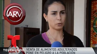 Peligro por venta de alimentos adulterados en Colombia | Al Rojo Vivo | Telemundo