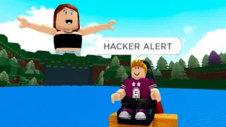 HACKER IN BUILD A BOAT - (FUNNY MOMENTS)