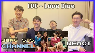 IVE (아이브) - LOVE DIVE MV & Performance จองซิสกลับมาพร้อมวงน้องคนนั้นแล้ว! [Reaction] By Jung Sis