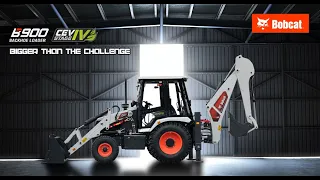 Bobcat B900 CEV STAGE IV Backhoe Loader Digital Launch Highlights