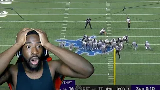 Greatest Kicker Ever! Dagger From 66!!! "Ravens vs. Lions Week 3 Highlights | NFL 2021"REACTION!