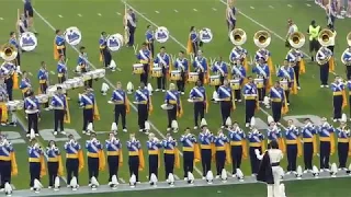 UCLA MARCHING BAND.  UCLA V. USC.  BRUINS WIN. 11-17-18