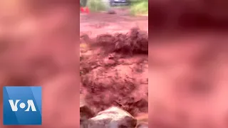 Heavy Rainfall Suddenly Floods Zion National Park