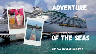 Final day onboard the Adventure of the Seas and enjoying Coco Cay