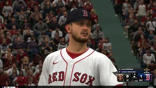 Game 32 (29-2) - Red Sox Franchise - Giants at Red Sox - Hall of Fame Gameplay - MLB The Show 24