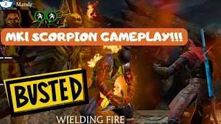 MK1 Scorpion GAMEPLAY! HE IS IN THE KRYPT STORE!!!! MK Mobile