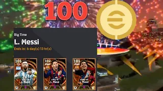 trick to get big time messi ✅ | pes mobile trick | messi eFootball 2024