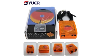 YUER™️ Stage Lighting Controller Sunlite Suite 2 FC 1536CH DMX512 Software