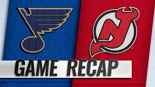 Dunn nets overtime winner for Blues vs. Devils