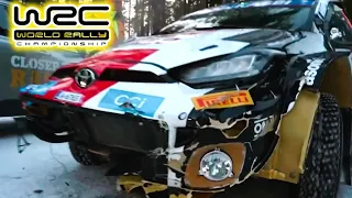 WRC Rally Sweden 2023|Best of Day 2 |Friday Highlights|4K|