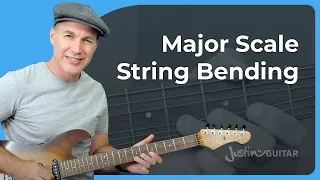 Major Scale String Bending. Don’t get this wrong!