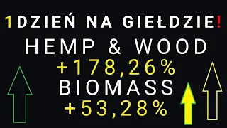 Euforia i Mega Wystrzały na Giełdach w otoczeniu Rekordowego skoku bezrobocia w USA! Hemp Biomass PB