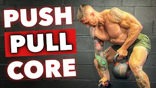 25 Minute Push Pull Core Workout | FOLLOW ALONG