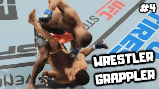 Getting tested on the ground! Wrestler/Grappler Career Mode | UFC 5