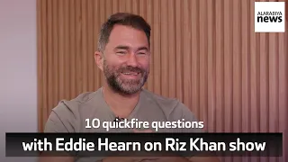 Eddie Hearn Says He Would Step Into The Boxing Ring 'If The Money Was Right' | Riz Khan Show