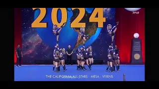 The California All Stars - Vixens CheerWorlds2024🌎 Day 2