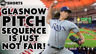 GLASNOW'S UNFAIR 3 PITCH SEQUENCE | @PitchingNinjaVideos #Shorts