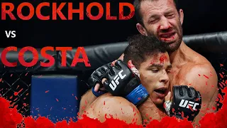 INSANE!!! Paulo Costa vs Luke Rockhold FULL FIGHT REACTION