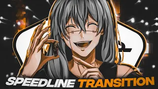 Speedline Transition like AE | Capcut Tutorial