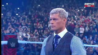 THE ROCK INTERRUMPE A CODY RHODES EN WWE RAW 25/03/2024 EN ESPAÑOL