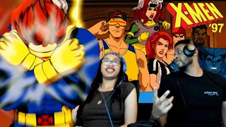 FINALLY WATCHED X-MEN '97!!! | EP. 1 | BRO & SIS | REACTION & DISCUSSION!!!