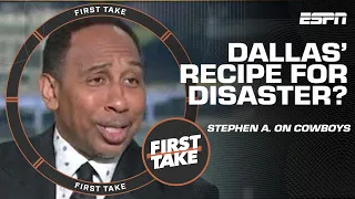 RECIPE FOR DISASTER in Dallas? Stephen A. warns the Cowboys about who they draft 🤠 | First Take