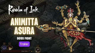 Realm of Ink | Animitta Asura Boss Fight Trailer | Early Access Date Confirmed