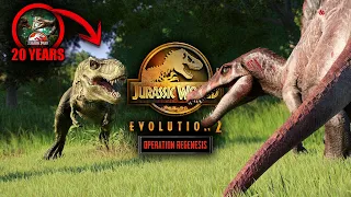 I RECREATED JPOG AFTER 20 YEARS IN JURASSIC WORLD: EVOLUTION 2!