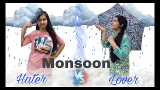 Monsoon HATER VS Monsoon LOVER🌧☔️||Cyntillating Cynthia ||