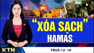 TRƯA 12/10: Israel tập kích lãnh thổ Li Băng, xung đột trên đà lan rộng; Giá xăng giảm mạnh