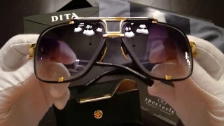 Dita Mach 5 sunglasses unboxing @Spectacle Las Vegas Eyecare + Eyewear