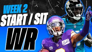 2023 Fantasy Football - MUST Start or Sit Week 2 Wide Receivers -  Every Match Up!!!