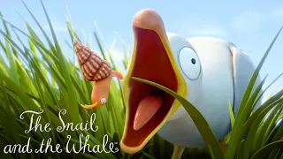 The Snail is Chased by a Dangerous Bird! @GruffaloWorld : Compilation