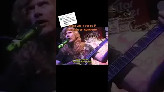 Aguante MEGADETH, el origen. Concierto que marcó a Dave Mustaine ¿Argentina el mejor público?