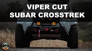 Subaru Crosstrek Viper Style Front Bumper Cut!